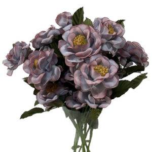 Rama de 3 rosas lavender