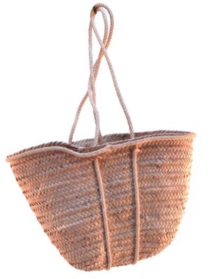 Bolso de palma con asa larga (35 cms)