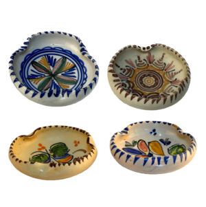 Cenicero cerámica  (Diseños diferentes)