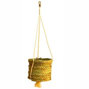 Macetero colgante de esparto (26 cms)