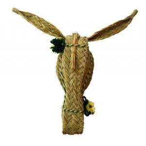 Cabeza de burro  decorada (30 cms)