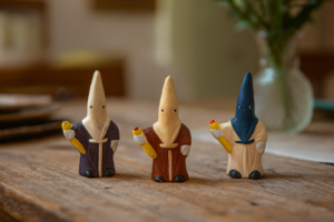 Nazareno de miniatura de terracota (colores diferentes)