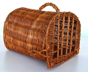 Cesta de mimbre para mascotas (32 cms)