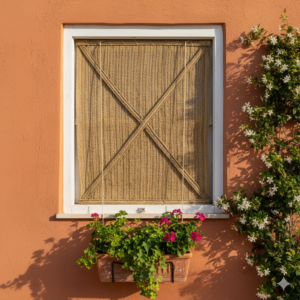 Persiana esparto con instalación (90×110 cms)