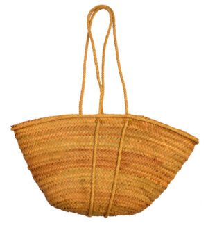 Bolso de palma con asa larga (25 cms)
