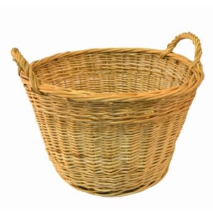 Canasta redonda de mimbre (23 cms)