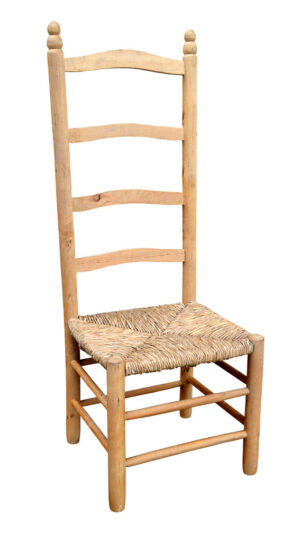 Silla de chopo y anea