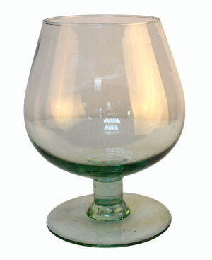 Copa para decoración de vidrio soplado