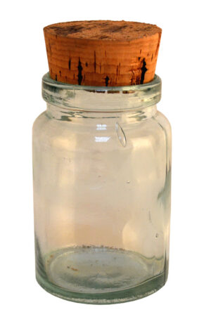 Tarro de cocina de vidrio (13 cms.)