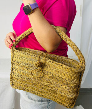 Bolso de esparto