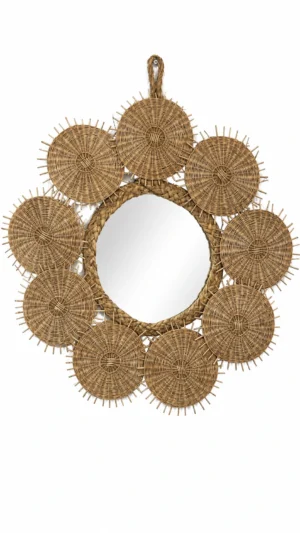 Espejo soles redondo (Luna 18 cms)