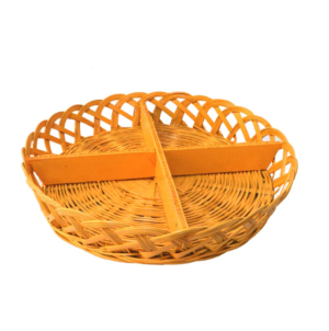 Entremesera de bambú  (Amarillo)