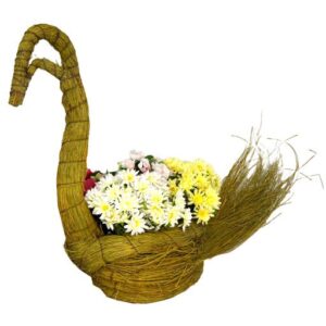 Cesta de pato de retama