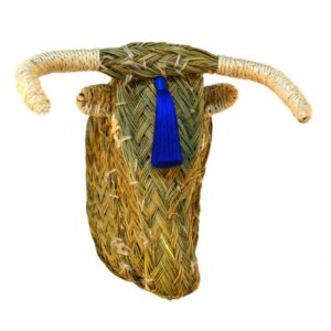 Cabeza de toro con borla (10 cms)