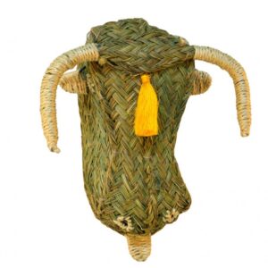 Cabeza de toro con borla (10 cms)