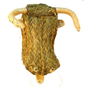 Cabeza de toro de esparto (20 cms)