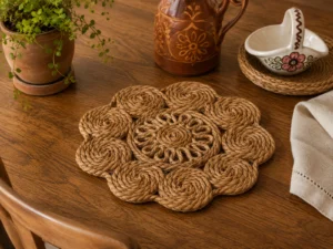 Salvamantel esparto y sisal