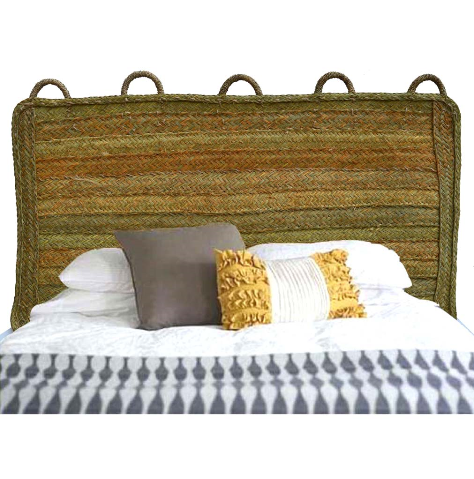 Cabecero esparto para cama de 105 cms.