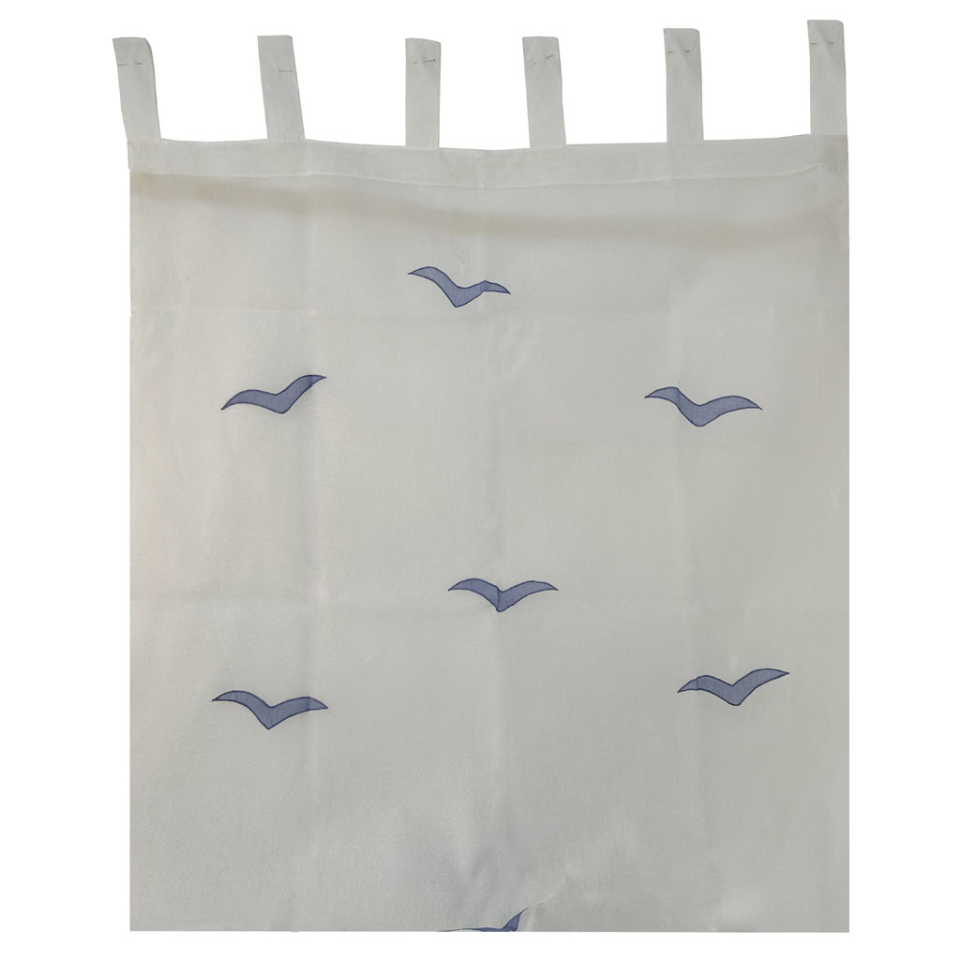 Cortina con gaviotas